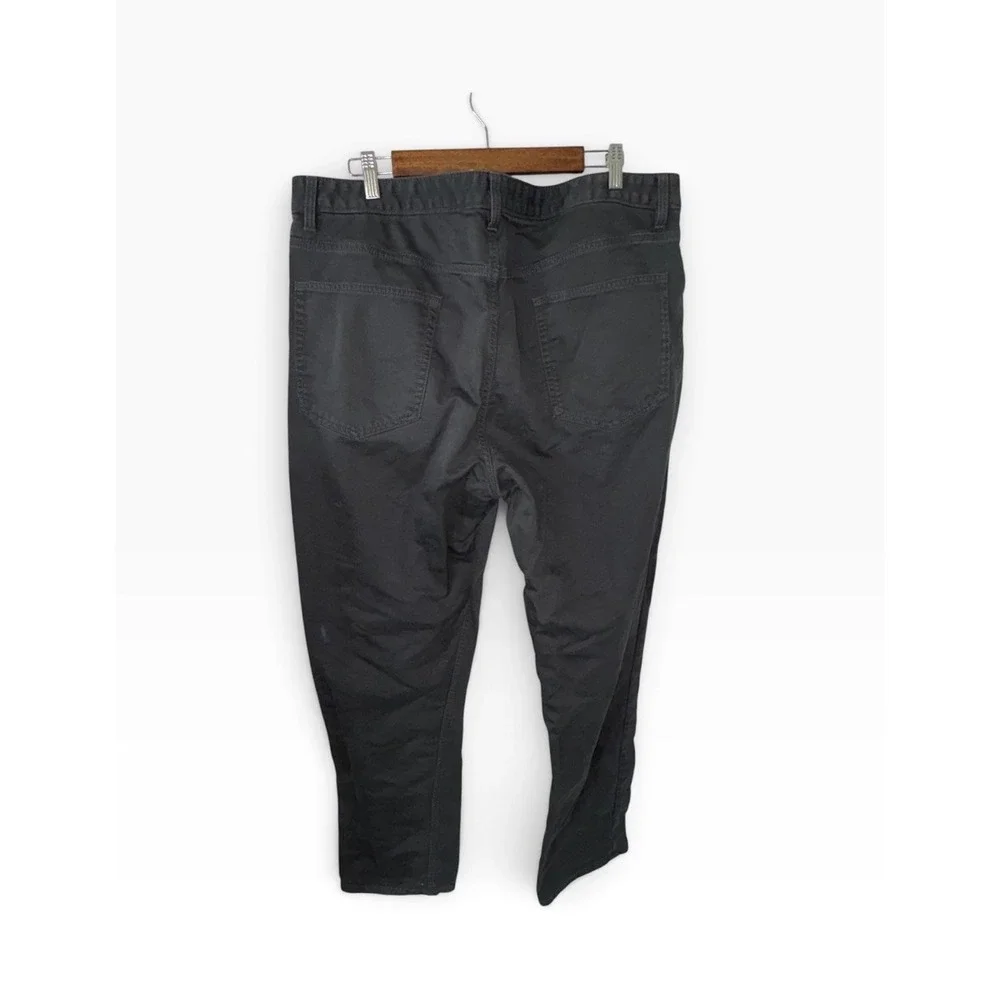 Quince Men Comfort Stretch Traveler 5-Pocket Pants Tan 40x33 Charcoal Gray